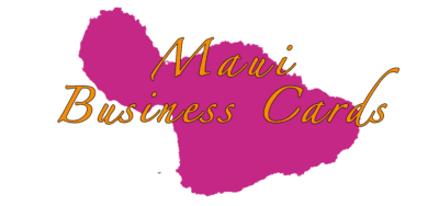 Maui Business Cards