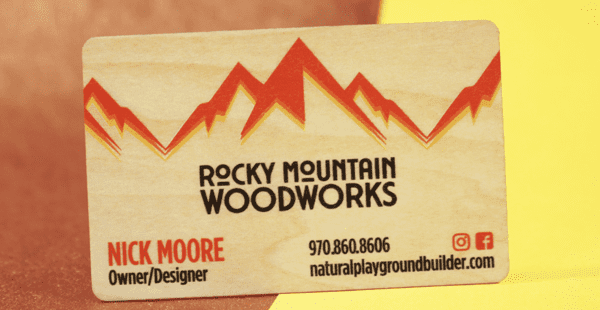 Basswood Business Cards | Made from REAL WOOD. | Contact us.