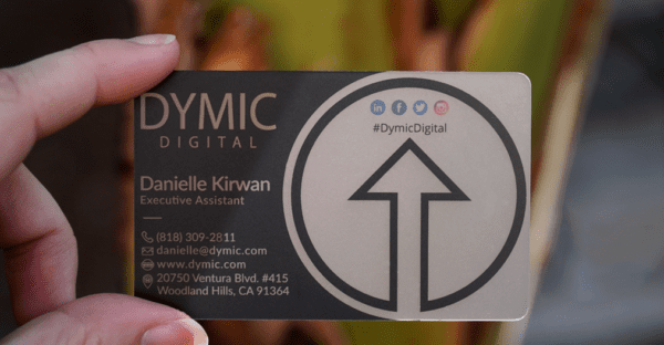 Translucent Plastic Business Cards for a stand-out look and feel!