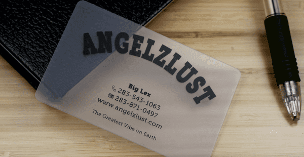 Translucent Plastic Business Cards for a stand-out look and feel!
