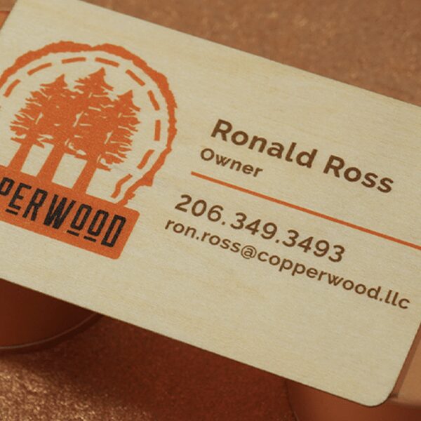 Basswood Business Cards