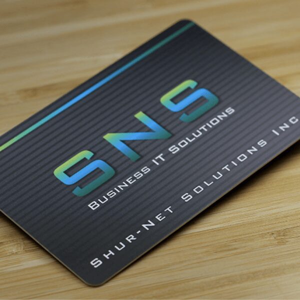 Matte Plastic Business Cards